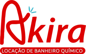 Logotipo Akira Banheiros Químicos (obras)
