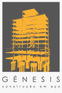 Logotipo Gênesis Construção em Aço